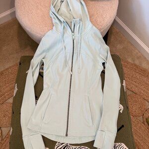 lululemon Hooded Define Jacket Nulu Delicate Mint size 4